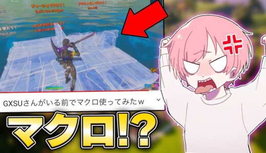 まじでチート使うのやめろって...【フォートナイト/Fortnite】
