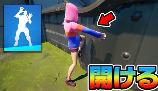 マイムタイムで開かずの保管庫に入ってやる!【フォートナイト】
