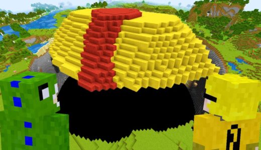 気がつくとそこには巨大なオムライスがあった【マインクラフト】