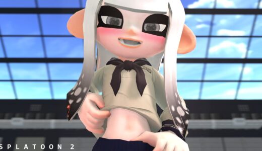 【ラブコメ】「罰ゲームとして私のへそに○○してもらおうか？♪」【スプラトゥーン/SFM】(42)