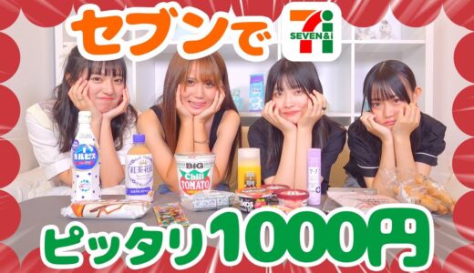 【悲劇】セブンで合計1000円ピッタリを目指せ！が難しすぎた！？🥺