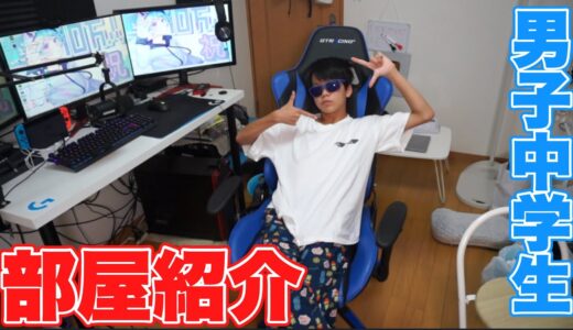 【部屋紹介】男子中学生のリアルな部屋を紹介するぜっ！！