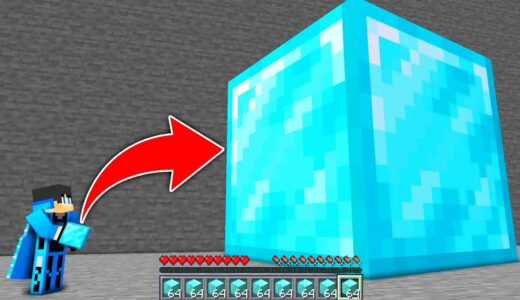 【マイクラ】全てのブロック巨大化した世界がヤバすぎるwww【マインクラフト 】【まいくら】