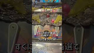 これはやるしかないww#ゲーセン#メダルゲーム#shorts
