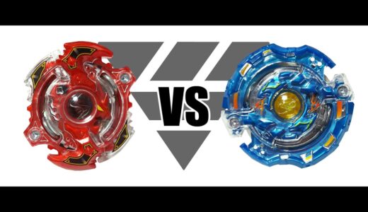 ベイブレードバースト ストームスプリガン.K.U VS ジェイルヨルムンガンド.I.Cy 対戦動画