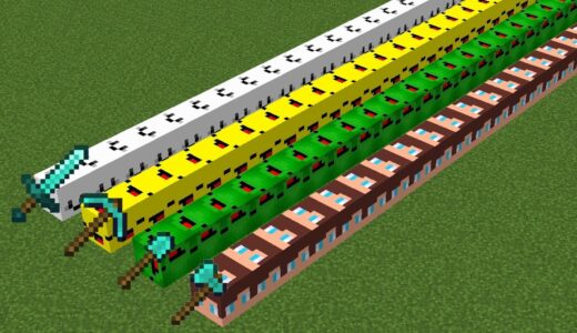 ぜんいちブロック！どれが1番壊すのが速いか！？