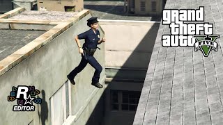 【GTAV】ロスサントス市警察の空間認識能力〔GTAV Rockstar Editor〕