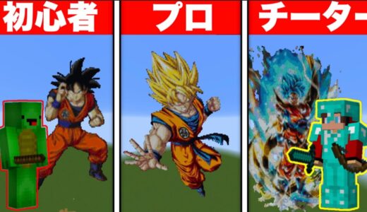 【まいぜん】初心者 vs プロチーター 孫悟空作り対決！？