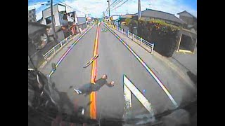 シートベルトは大切❗️　@上西一美のドラレコ交通事故動画集  　#shorts