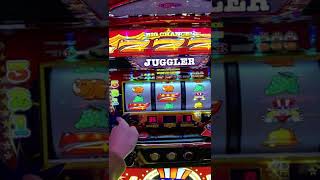 ジェンガが倒れる前に、ペカらせて戻ってきます【ジャグラー】#shorts