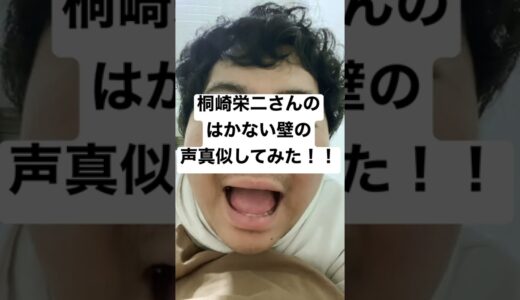 はかない壁歌ってみた#桐崎栄二#tiktok #shorts
