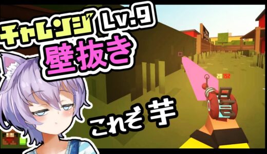 【Krunker  / RankChallenge】チャレンジLv.9！芋って壁抜きキル目指してみた【FPS実況】
