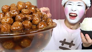 【子供の頃の夢】ミートボール無限に食べてみた！！