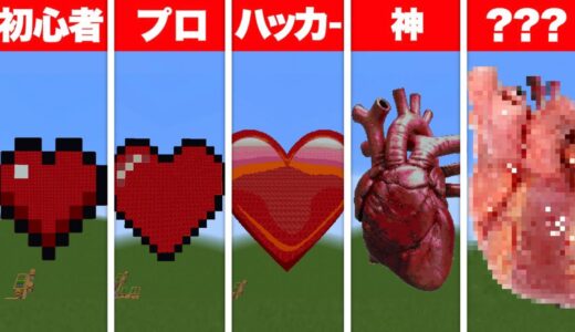 初心者 vs プロチーター ハート作り対決！？