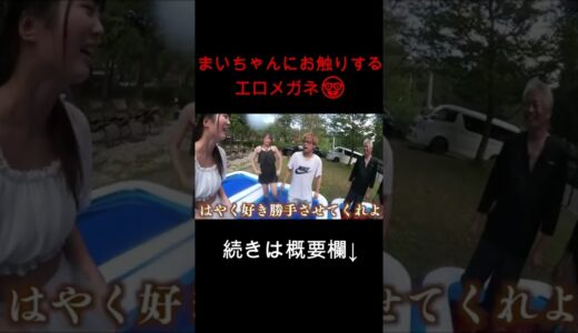 まいちゃんに触る虫メガネ... #shorts #桐崎栄二 #切り抜き #まいちゃん #虫眼鏡