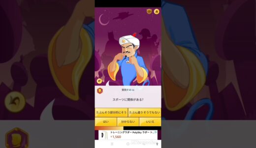 アキネーターで桐崎栄二を当ててみた!